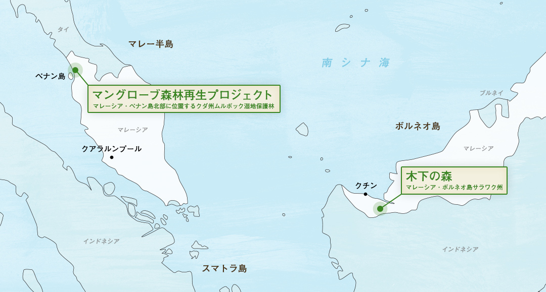 活動場所の地図